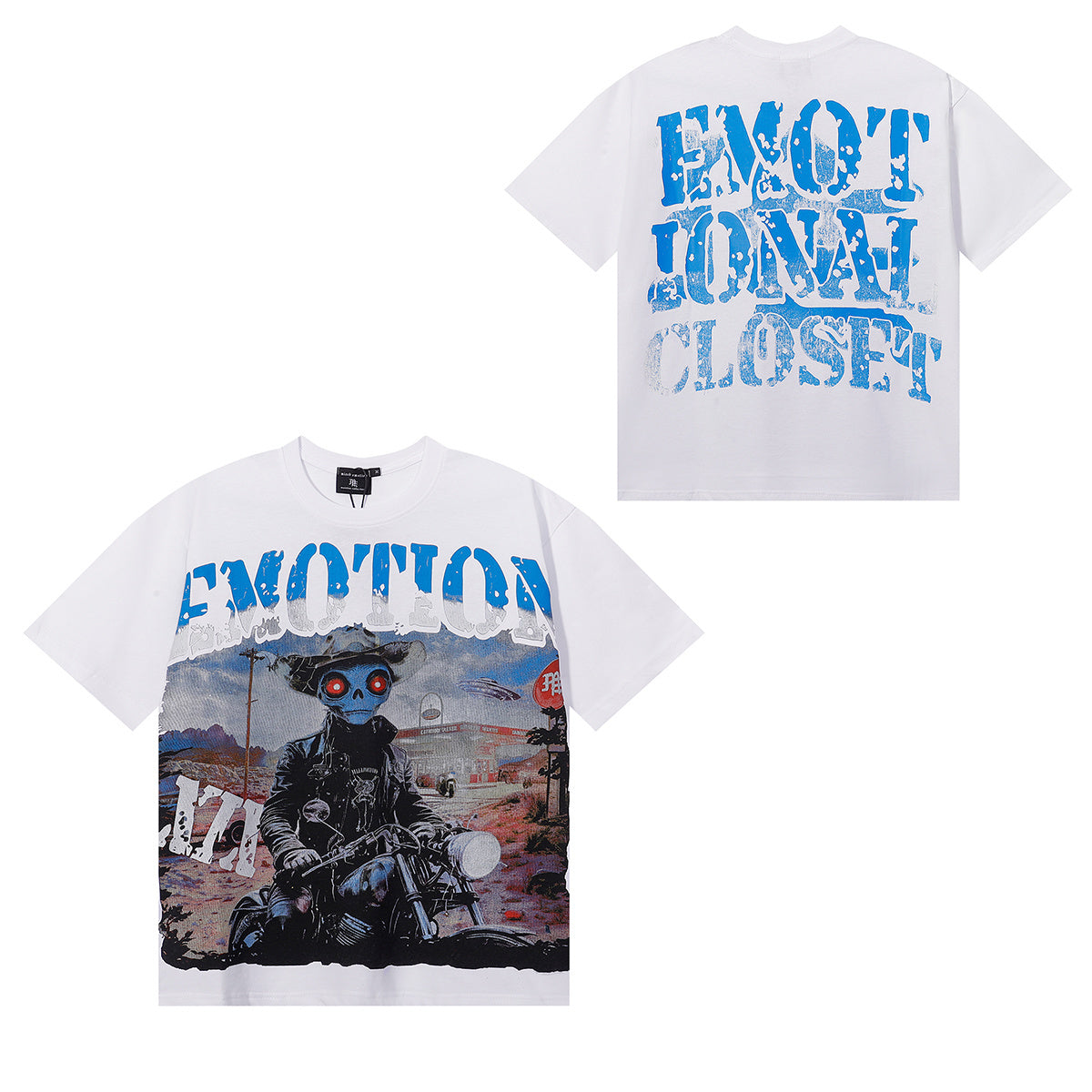 Mixed Emotion Allien Rider Tee qckPR