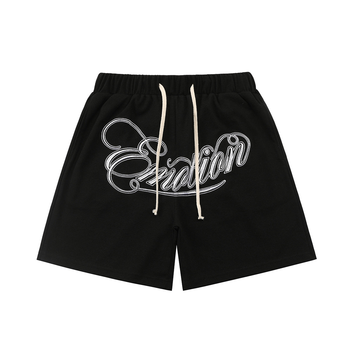 Mixed Emotion Cursive Shorts qckPR