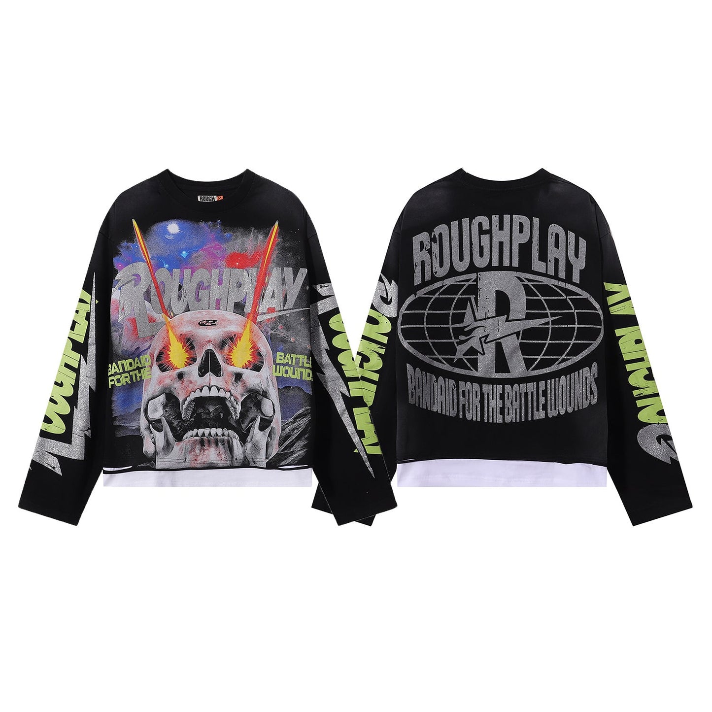 Rough Play Lazer Long Sleeve Tee qckPR