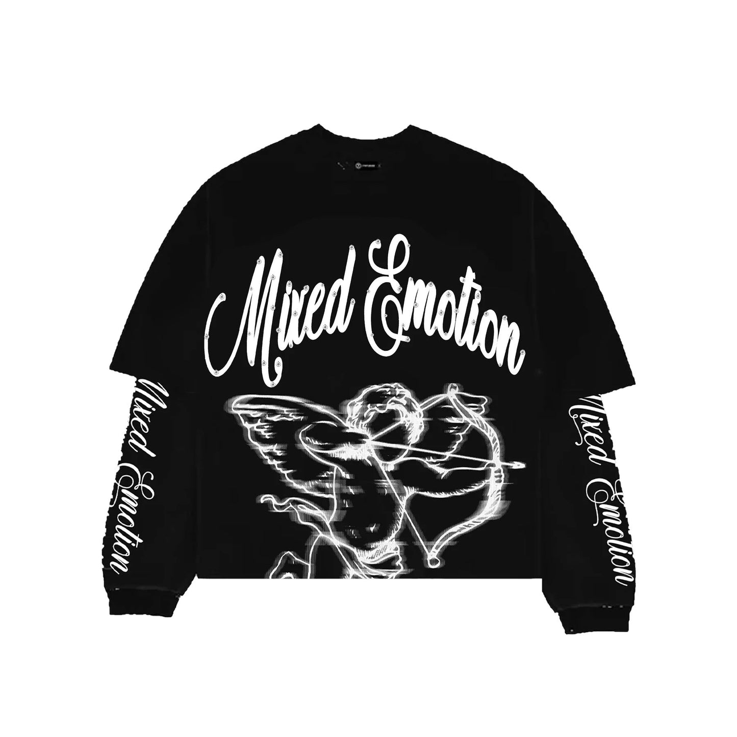 Mixed Emotion Cupid Double Tee qckPR