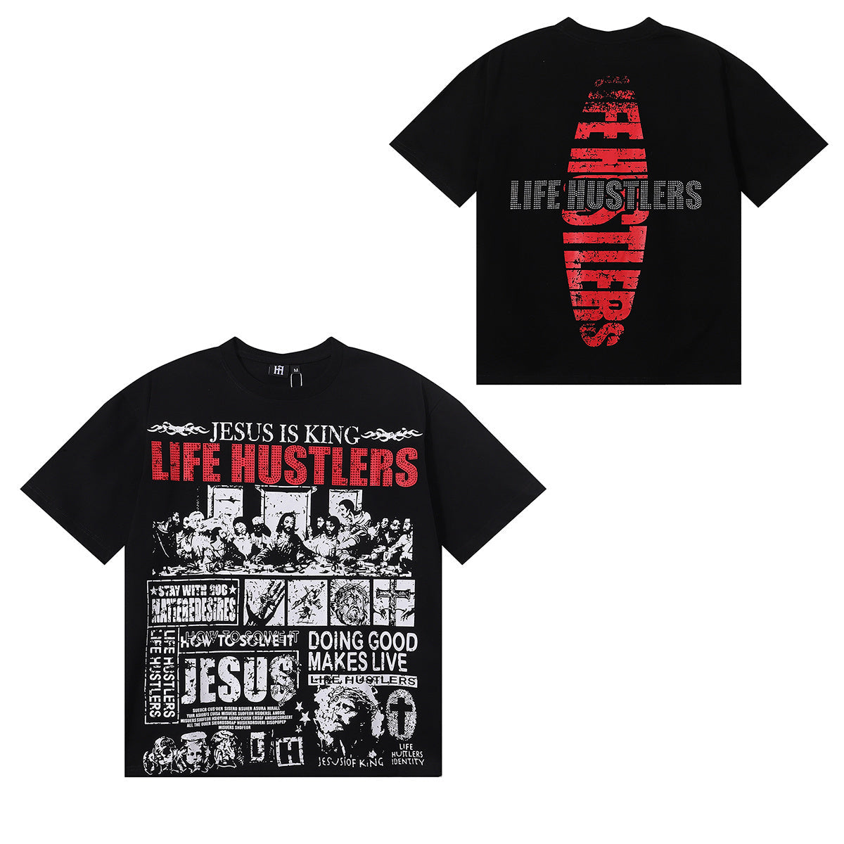 Life Hustler’s Santa Cena Tee qckPR