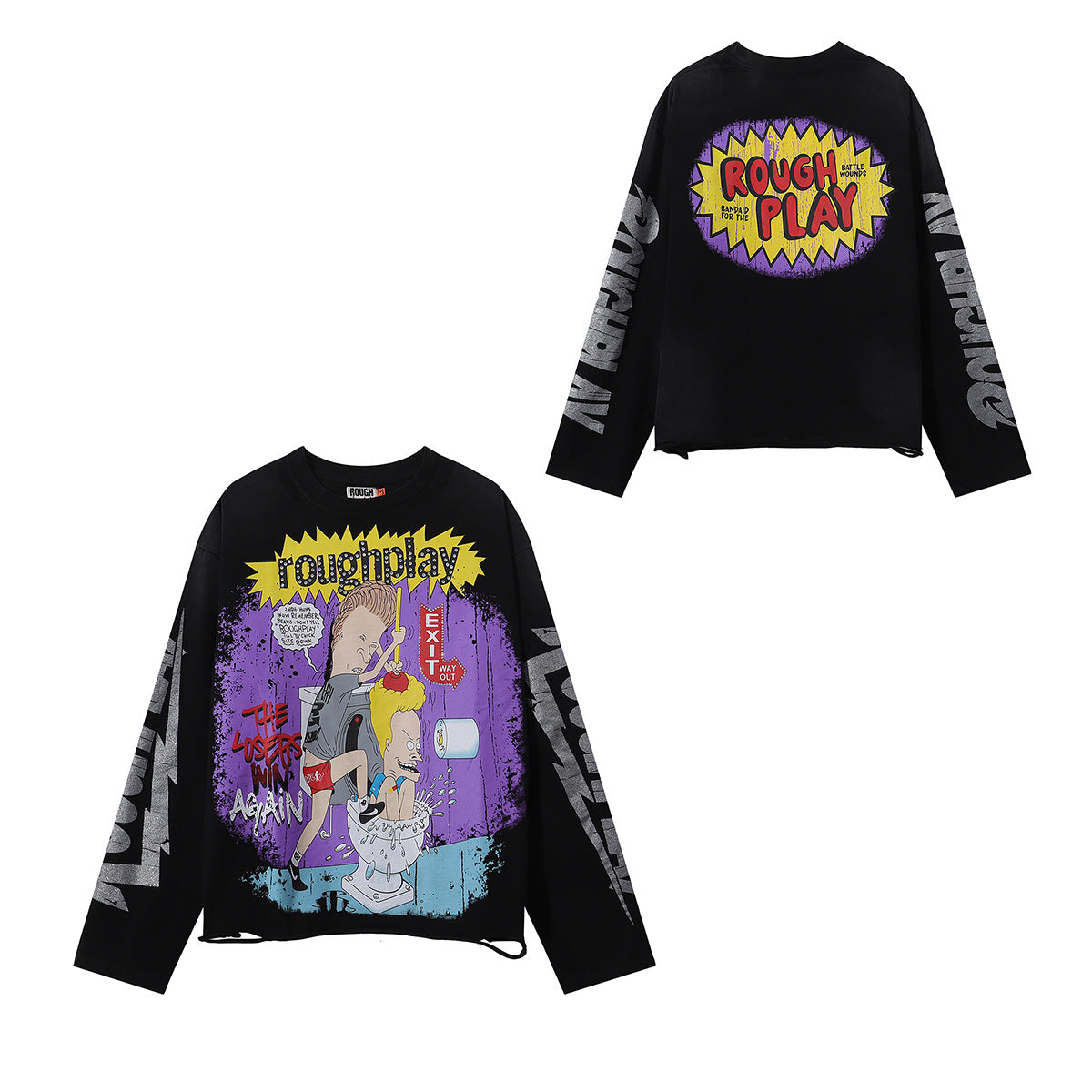 Rough Play B&B Long Sleeve Tee qckPR