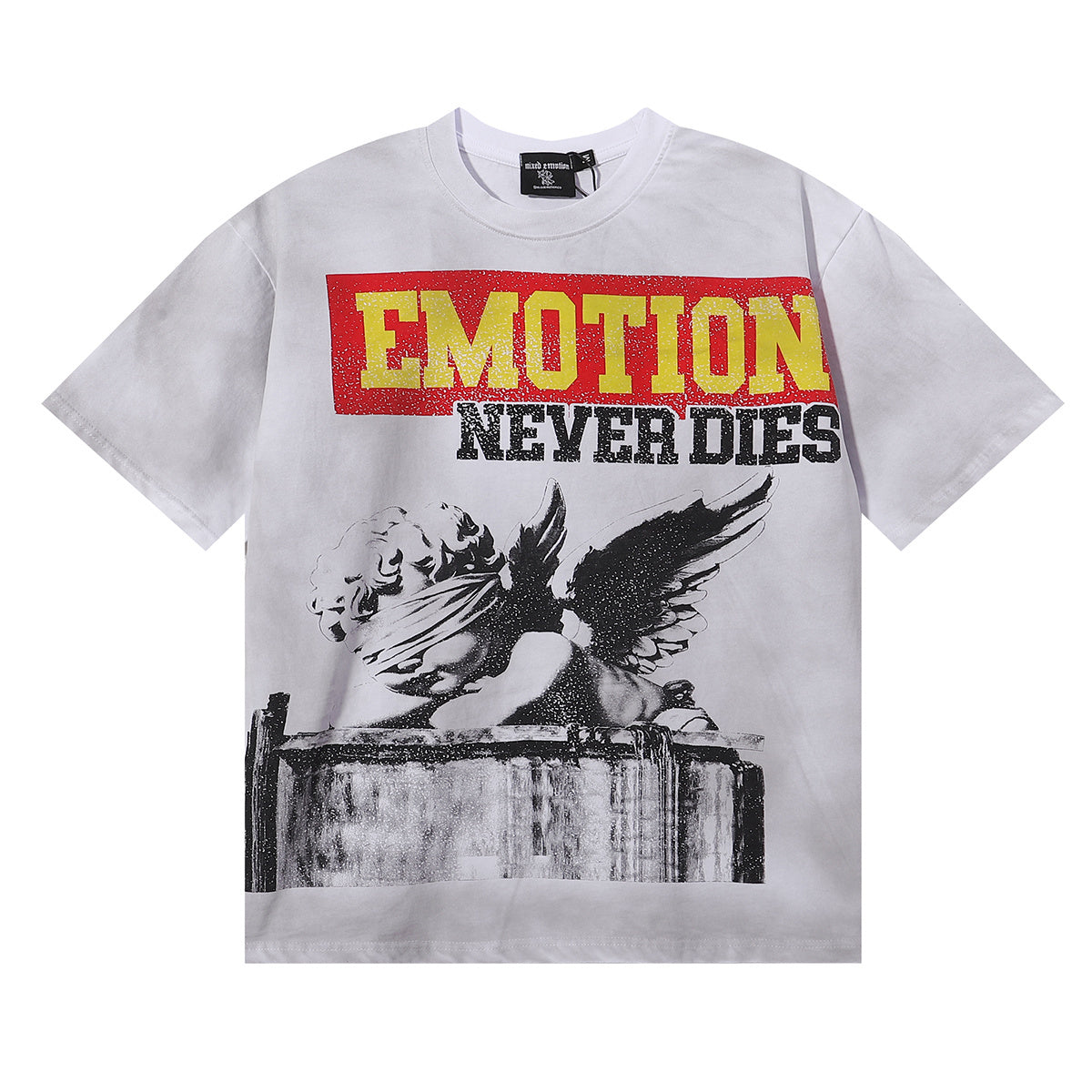 Mixed Emotion Never Dies Tee qckPR