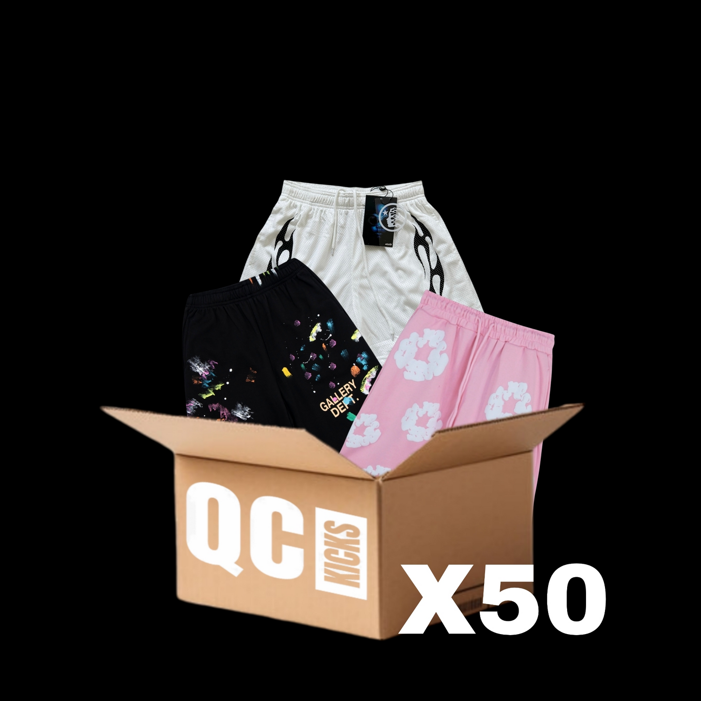 X50 Brand Shorts Box qckPR
