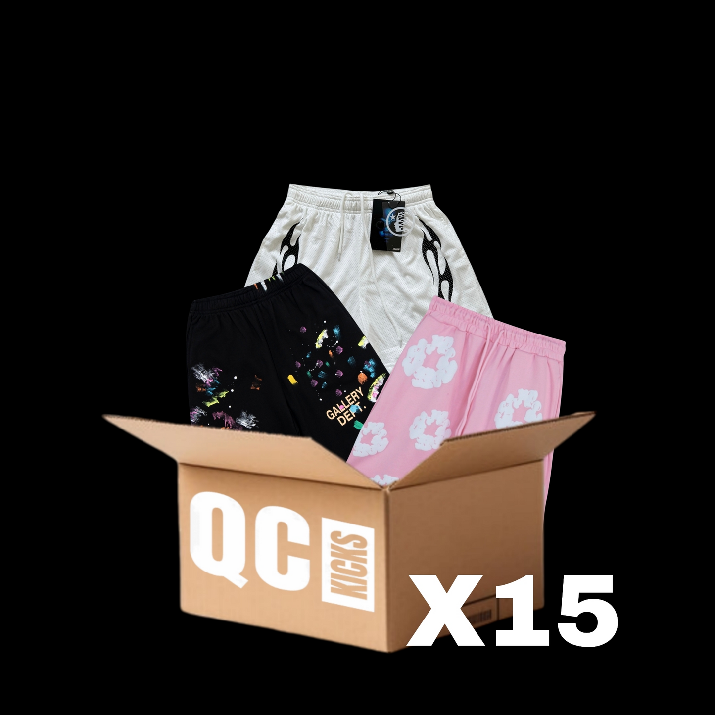 X15 Brand Shorts Box qckPR