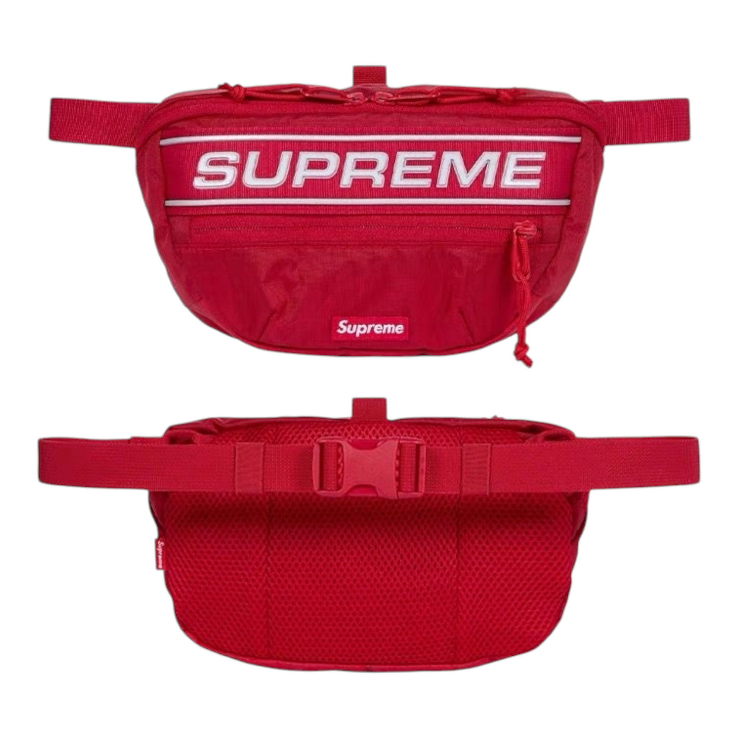 Sup Logo Waist Bag (FW23) Red qckPR