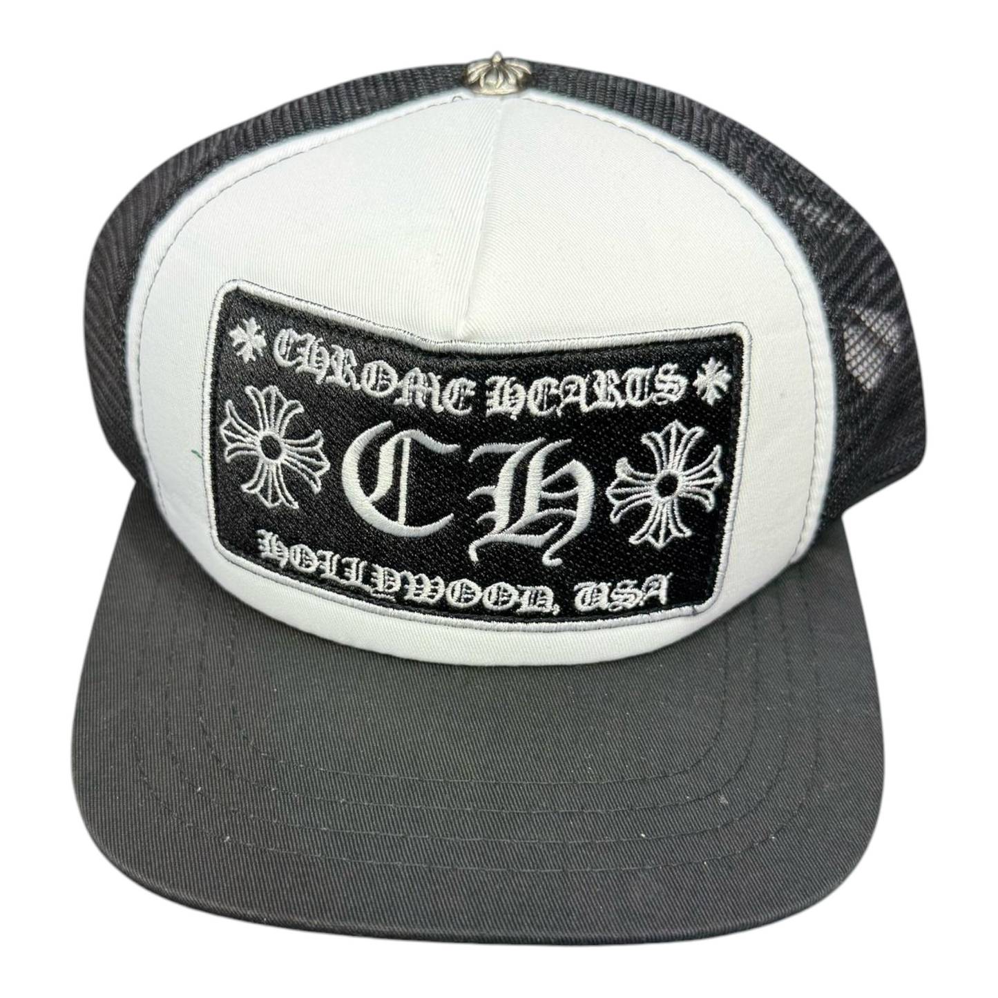 Chrome Hearts White/Black Hat