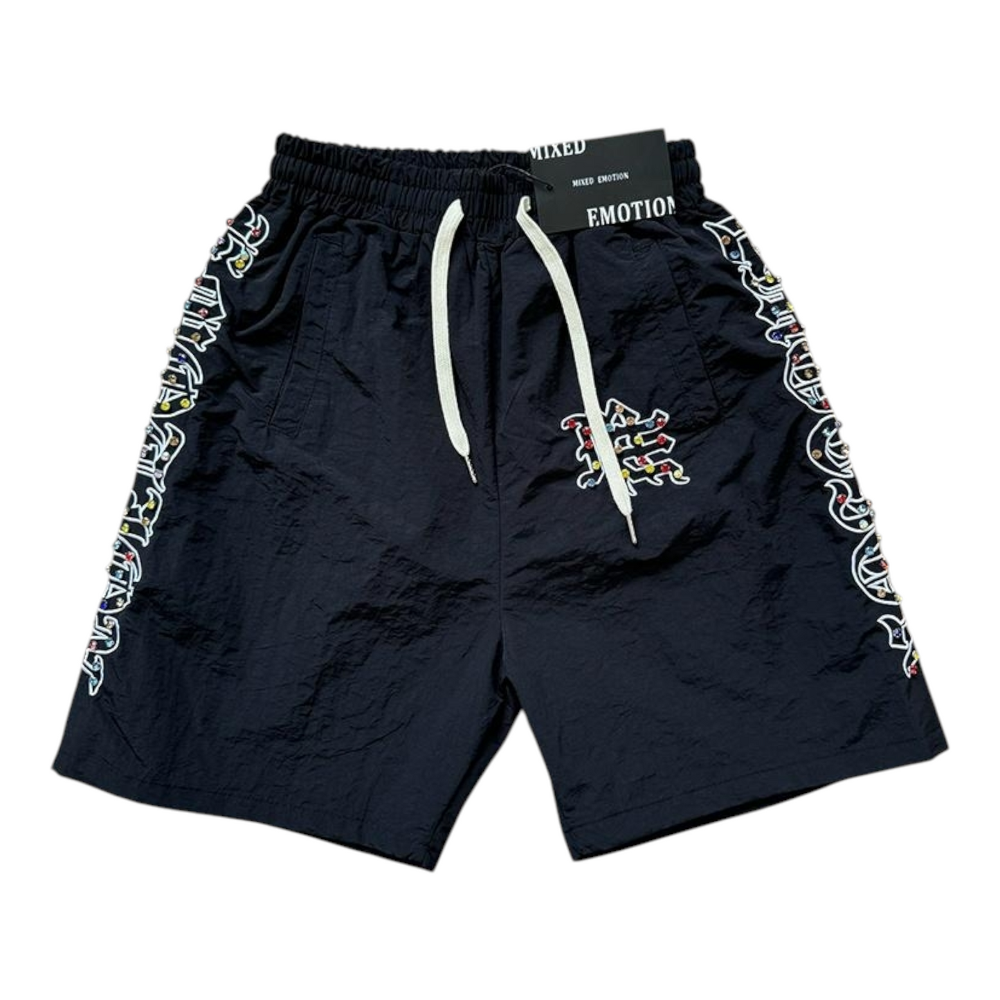 Mixed Emotion Gems Black Short qckPR