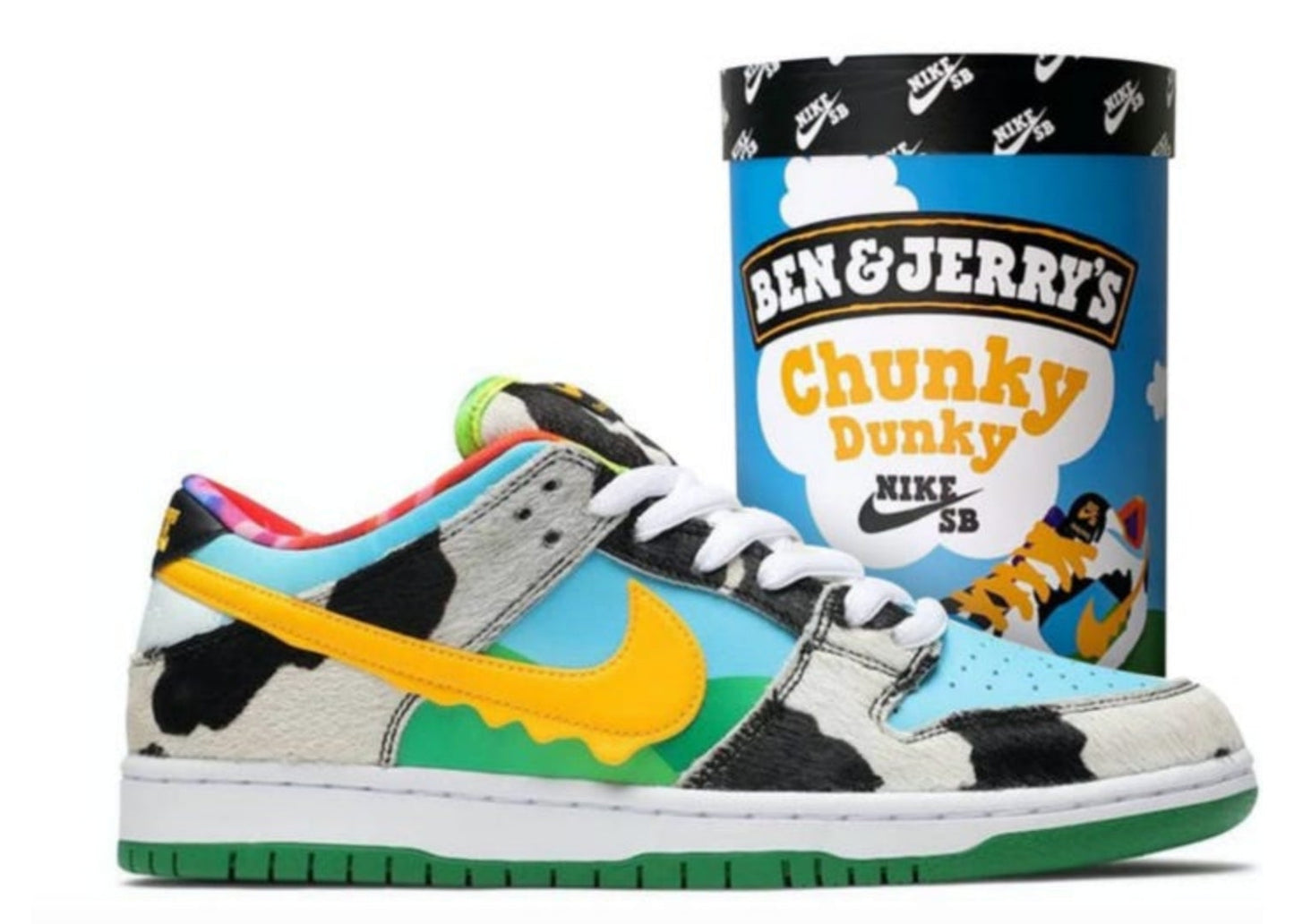 Nike SB Dunk Low Ben & Jerry's Chunky Dunky - Special Box My Store