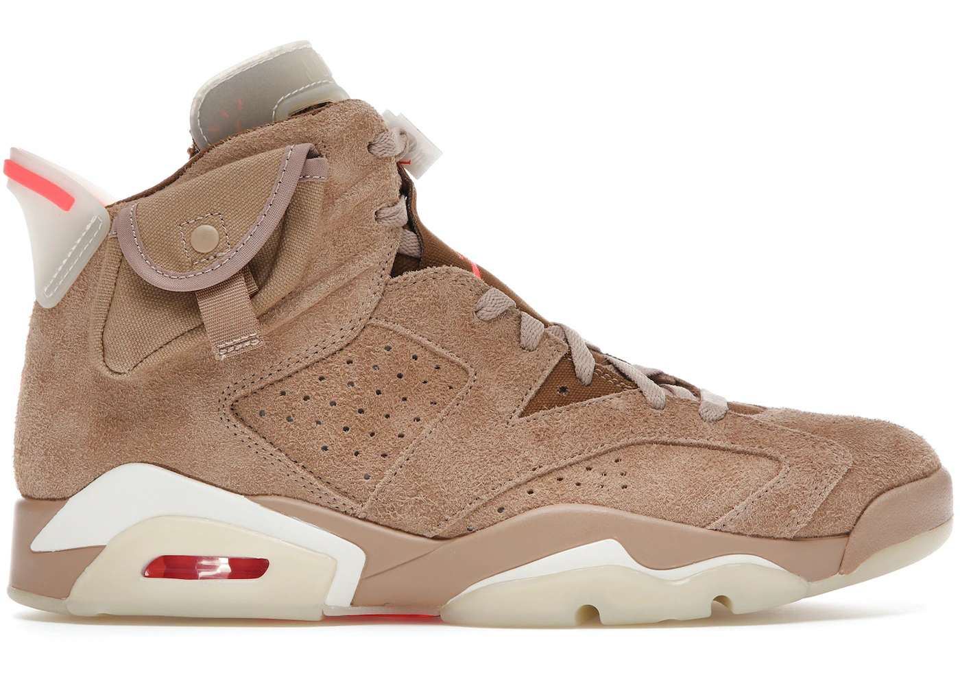 Jordan 6 Retro Travis Scott British Khaki My Store