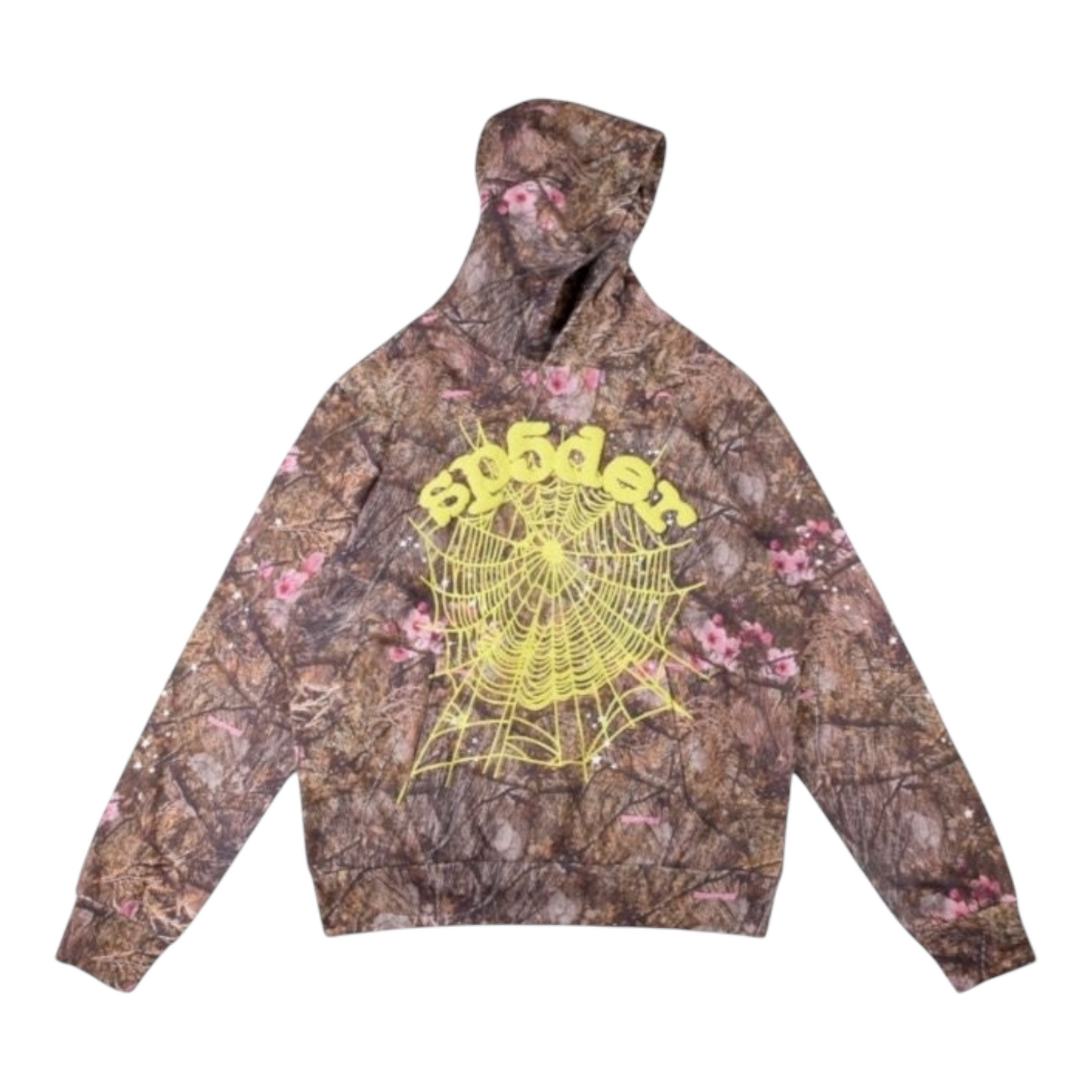 Sp5der Camo Forest Hoodie