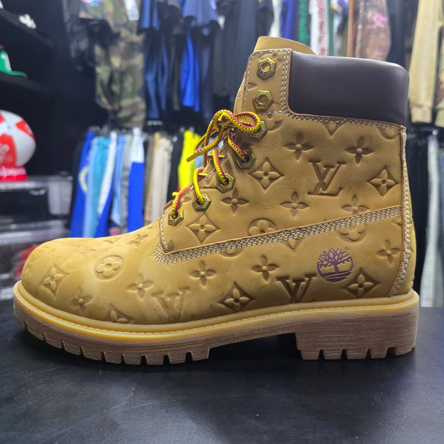 Louis Vuitton × Timberland Boots qckPR