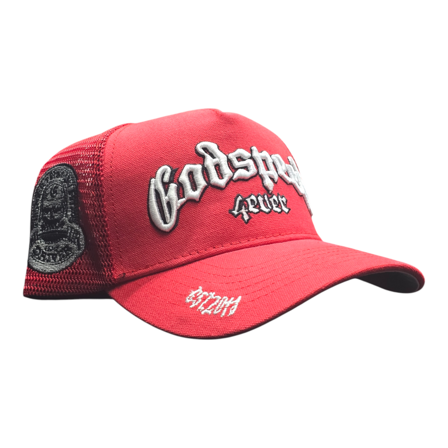 Godspeed Red Trucker Hat