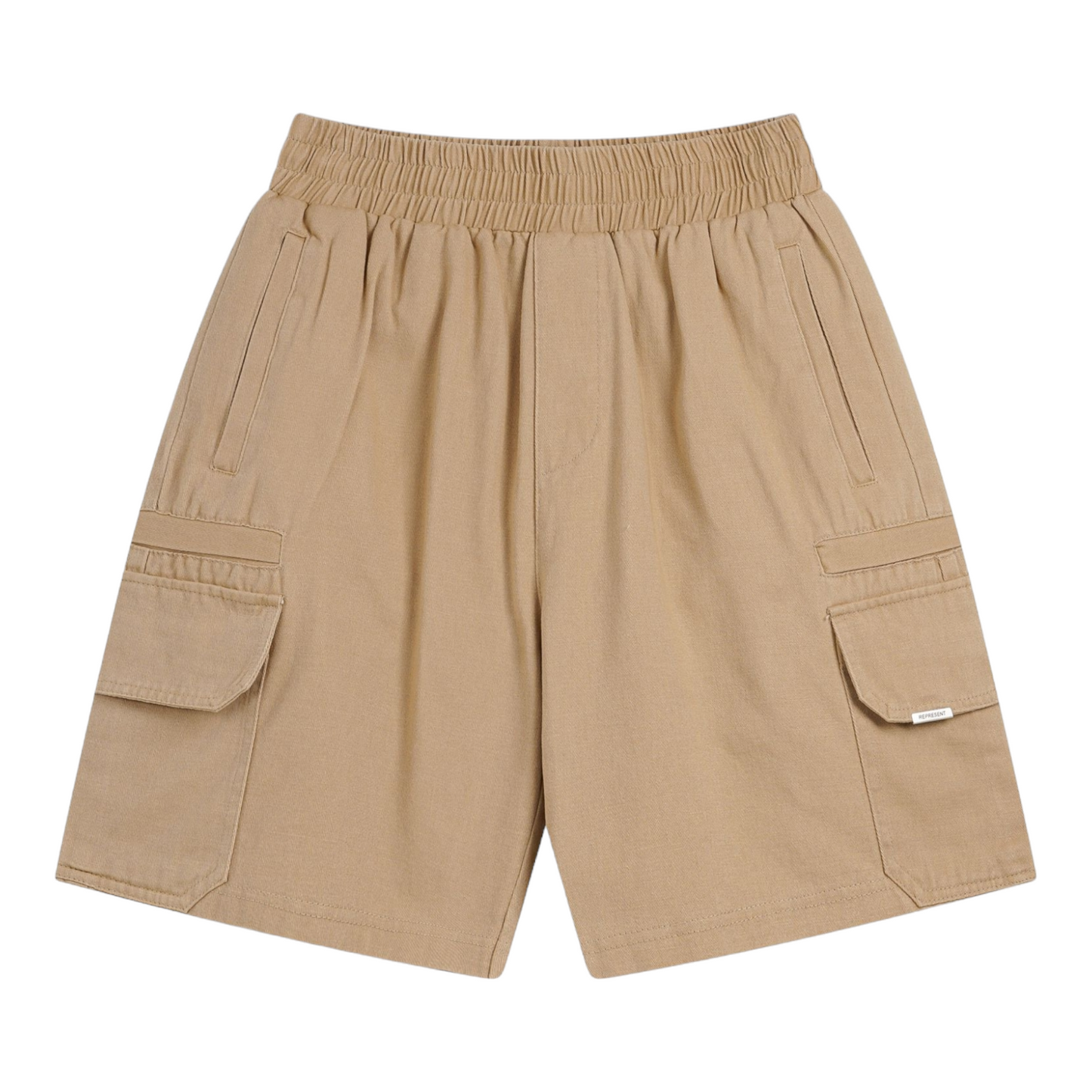 REPRESENT Cargo Khaki Shorts qckPR