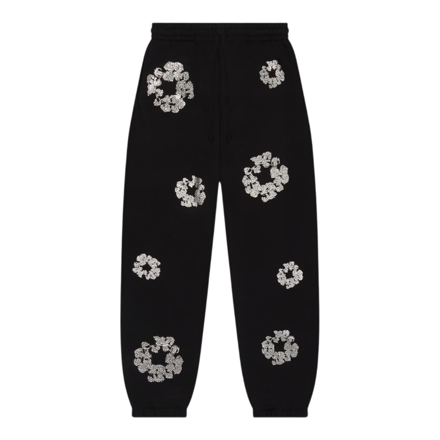 Denim Tears Rhinestone Black Sweatpants qckPR