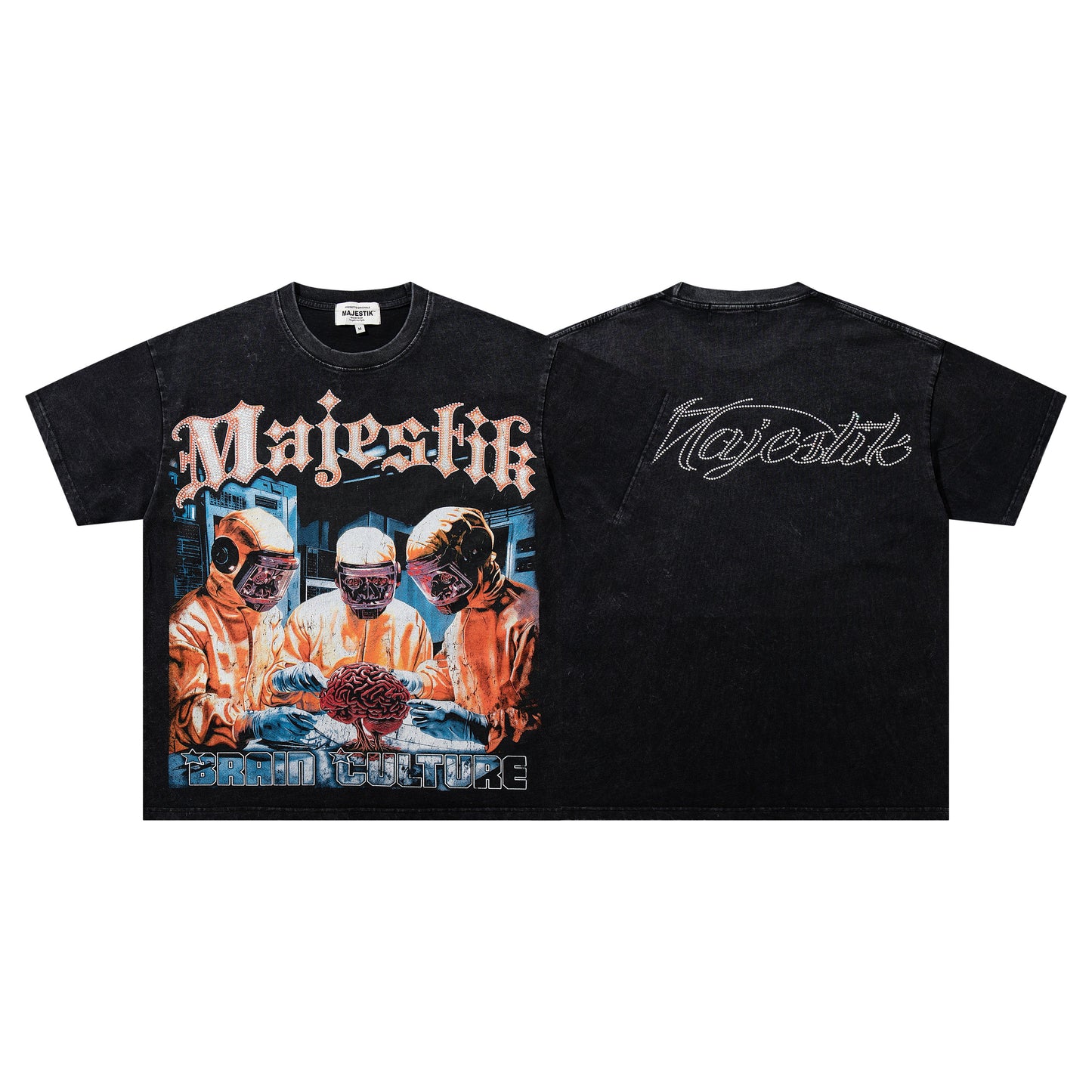 Majestik Brain Abduction Tee qckPR