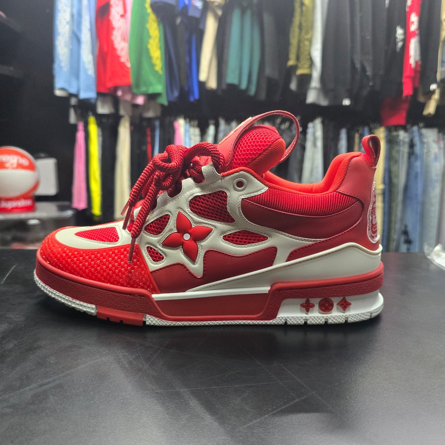 Louis Vuitton Stellar Red White qckPR