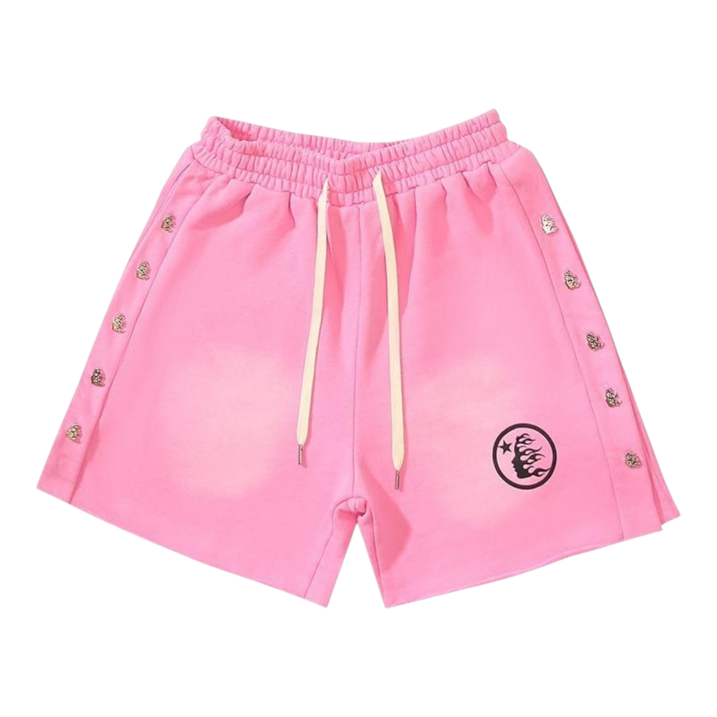 Hellstar Pin Pink Shorts qckPR