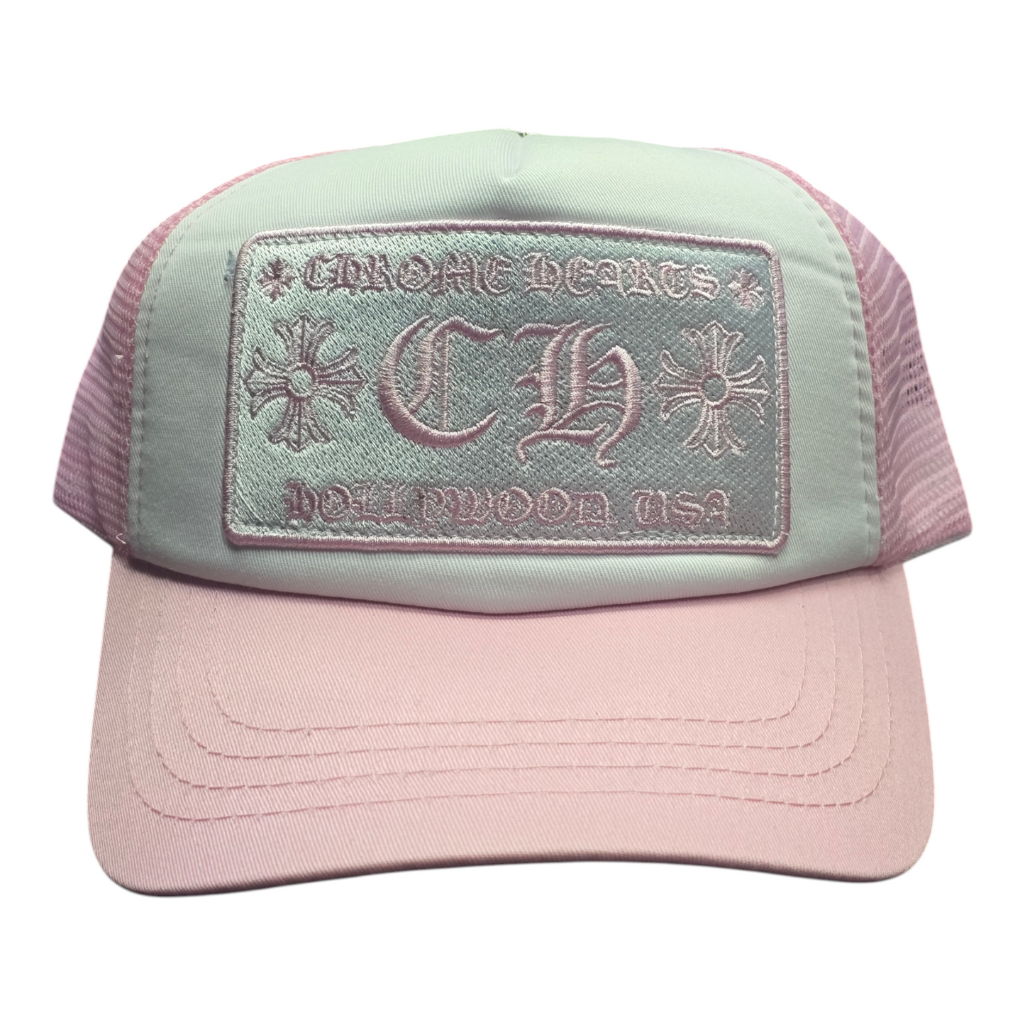 Chrome Hearts Hollywood Pink Hat
