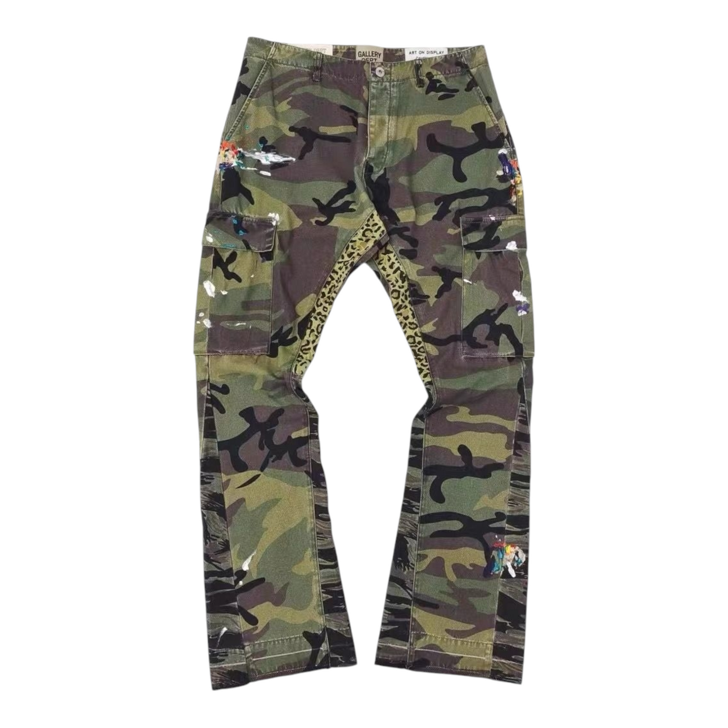Gallery Dept. Camo Green Jeans