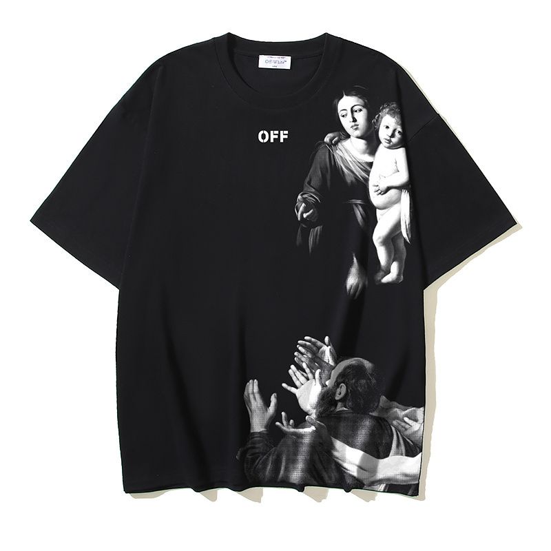 Off-white Holy Mother Black Tee