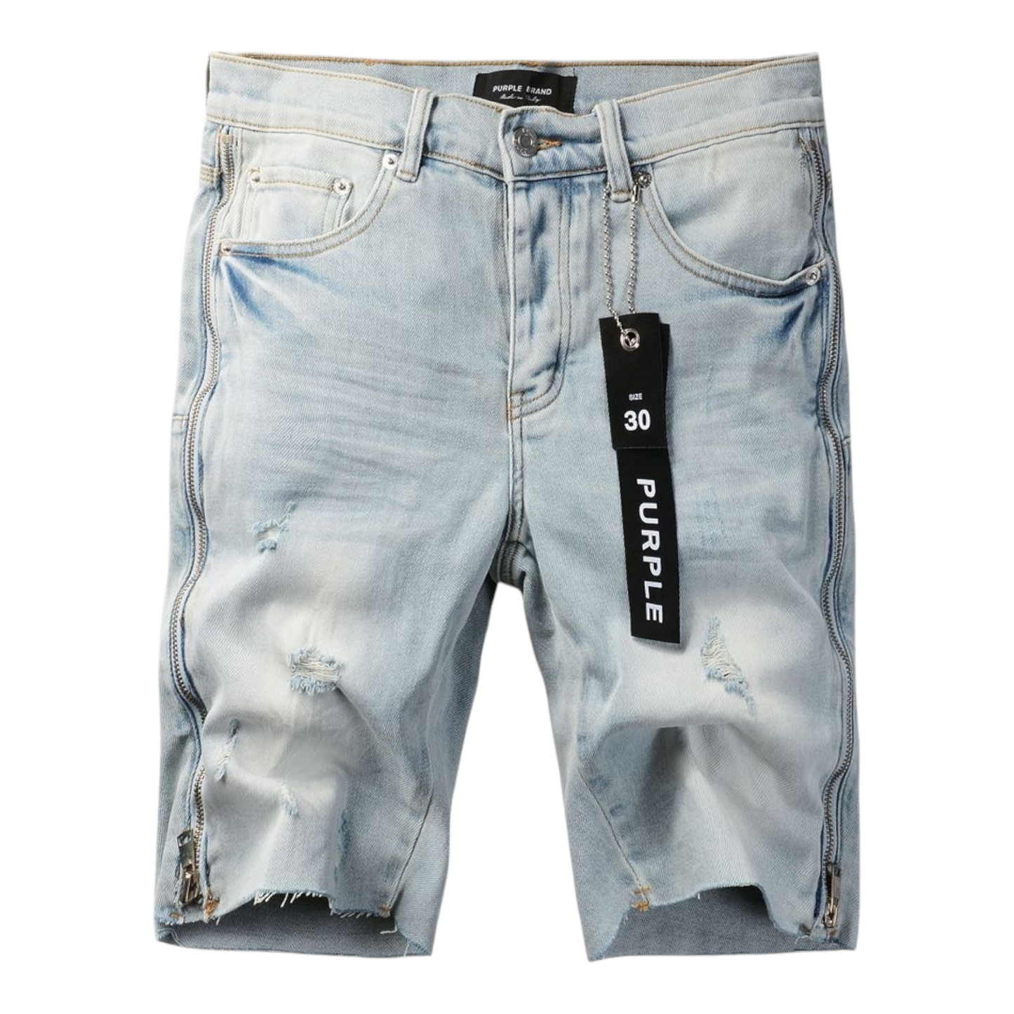 Purple Bleach Shorts Jeans qckPR
