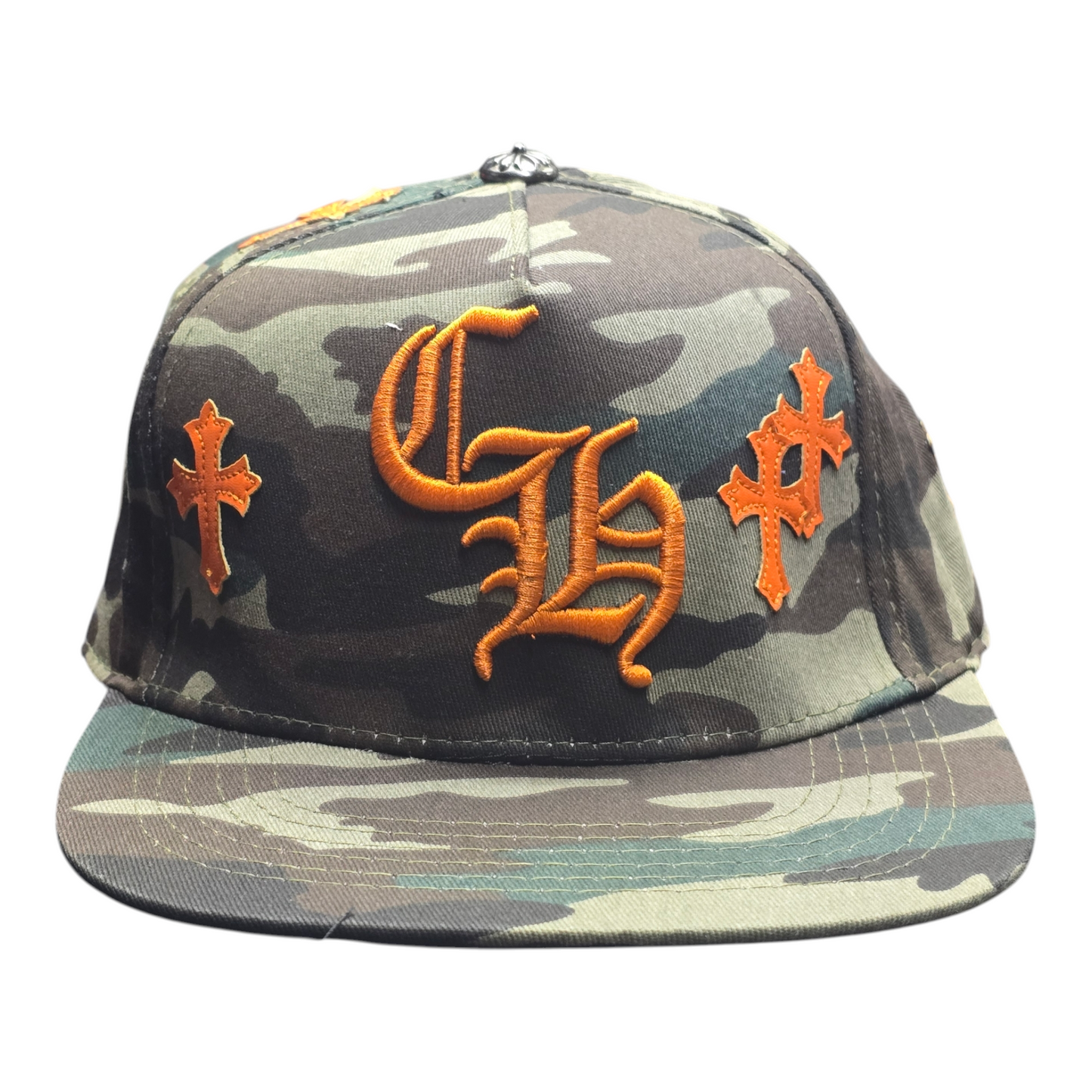 Chrome Hearts CH Camo Hat qckPR