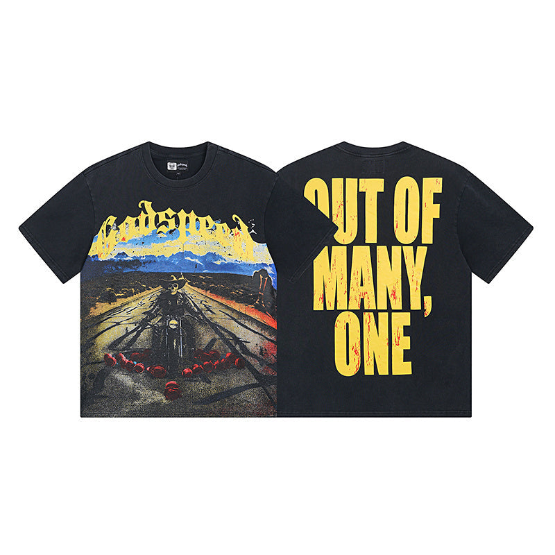 Godspeed Rose's Road Tee qckPR
