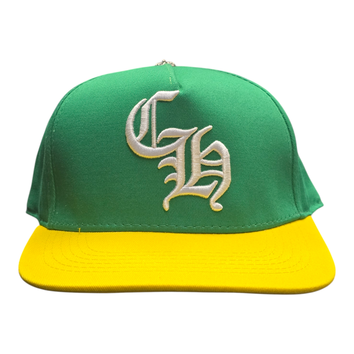 Chrome Hearts CH Green/Yellow Hat qckPR
