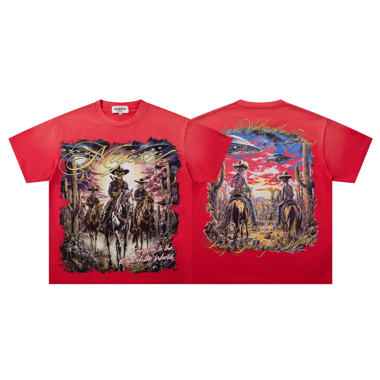 Majestik Western Sunset Tee qckPR