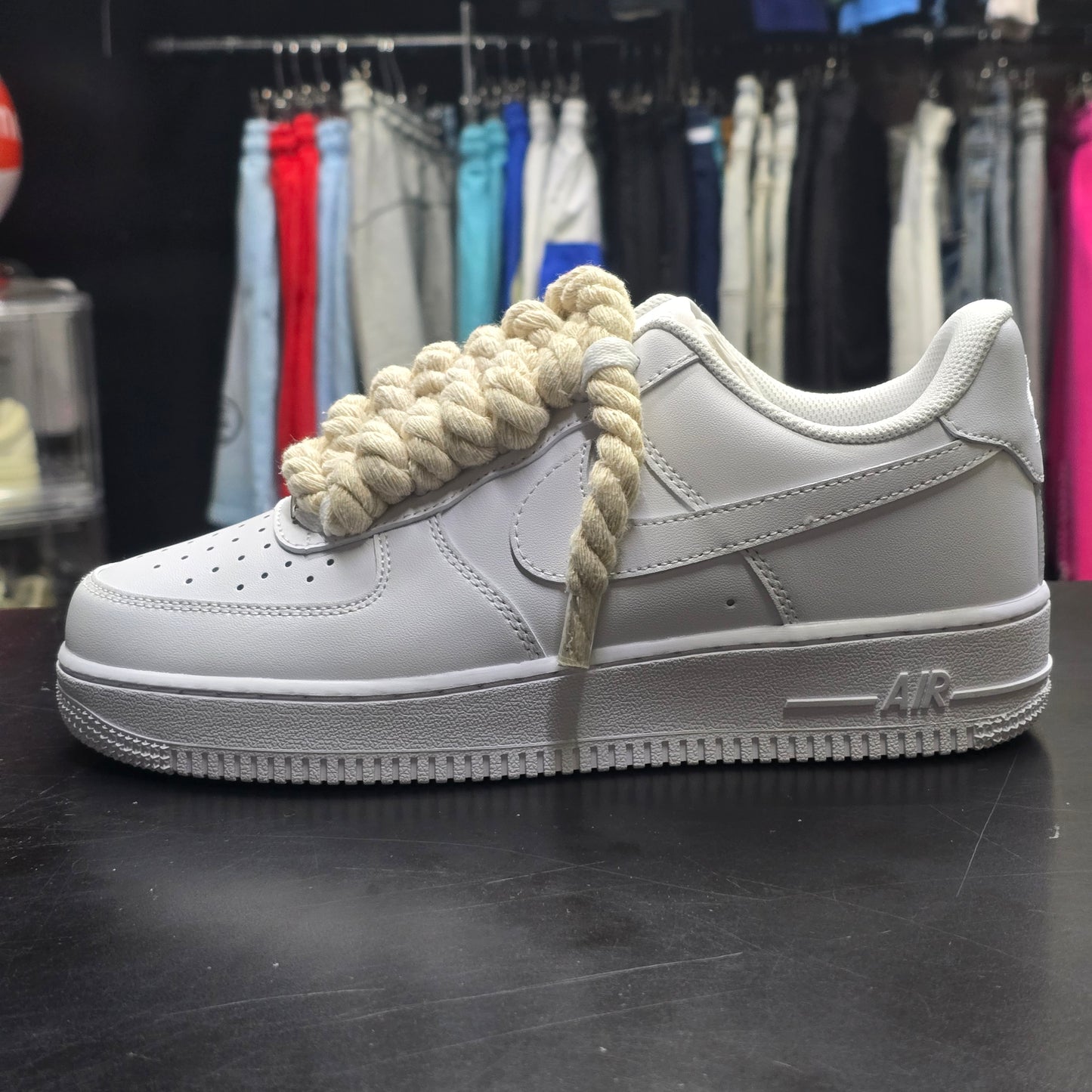 AF1 White Rope laces