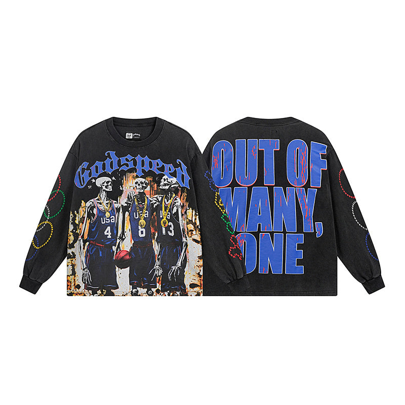 Godspeed NBA Crew Long Sleeve Tee qckPR