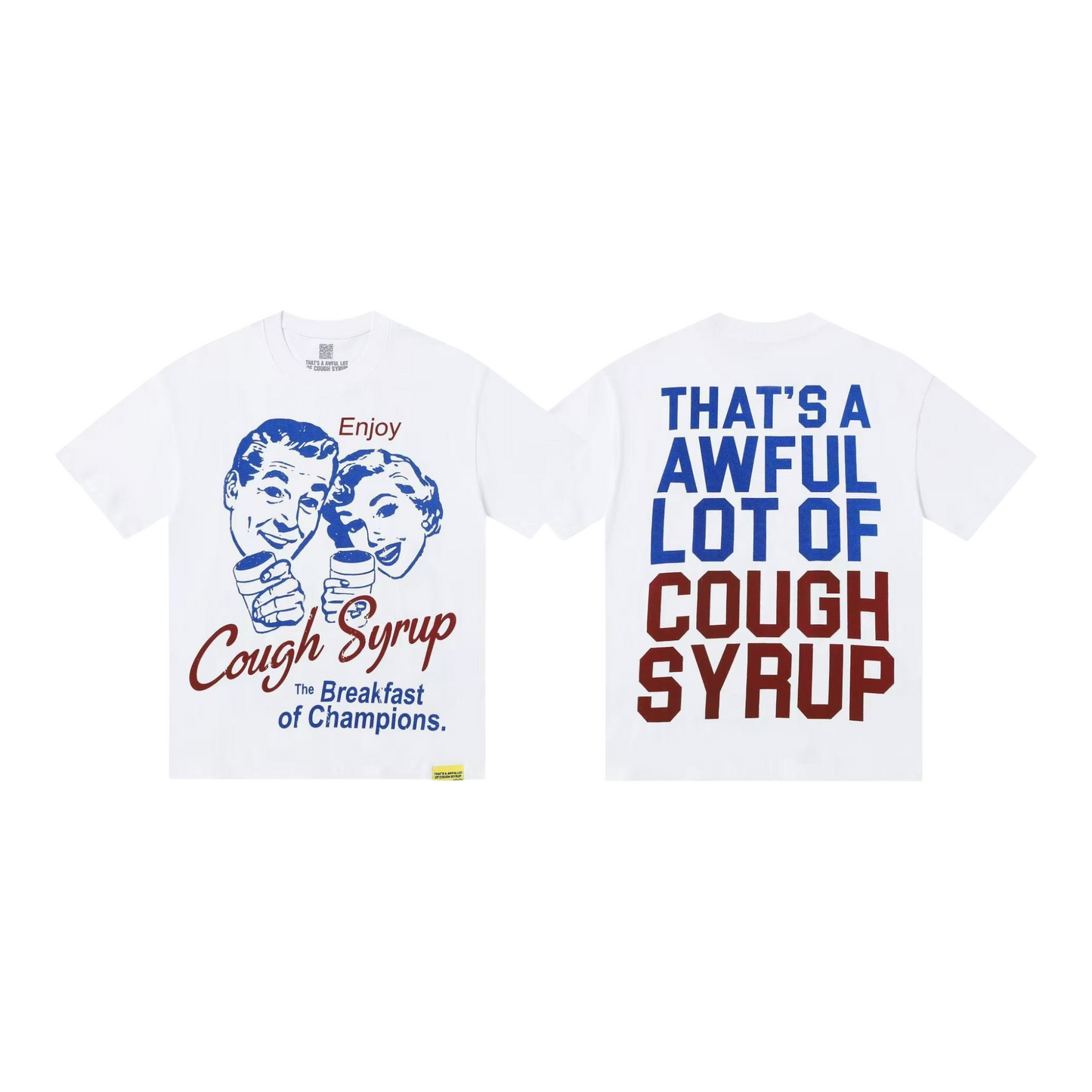 Cough Breakfast of Champions Tee qckPR