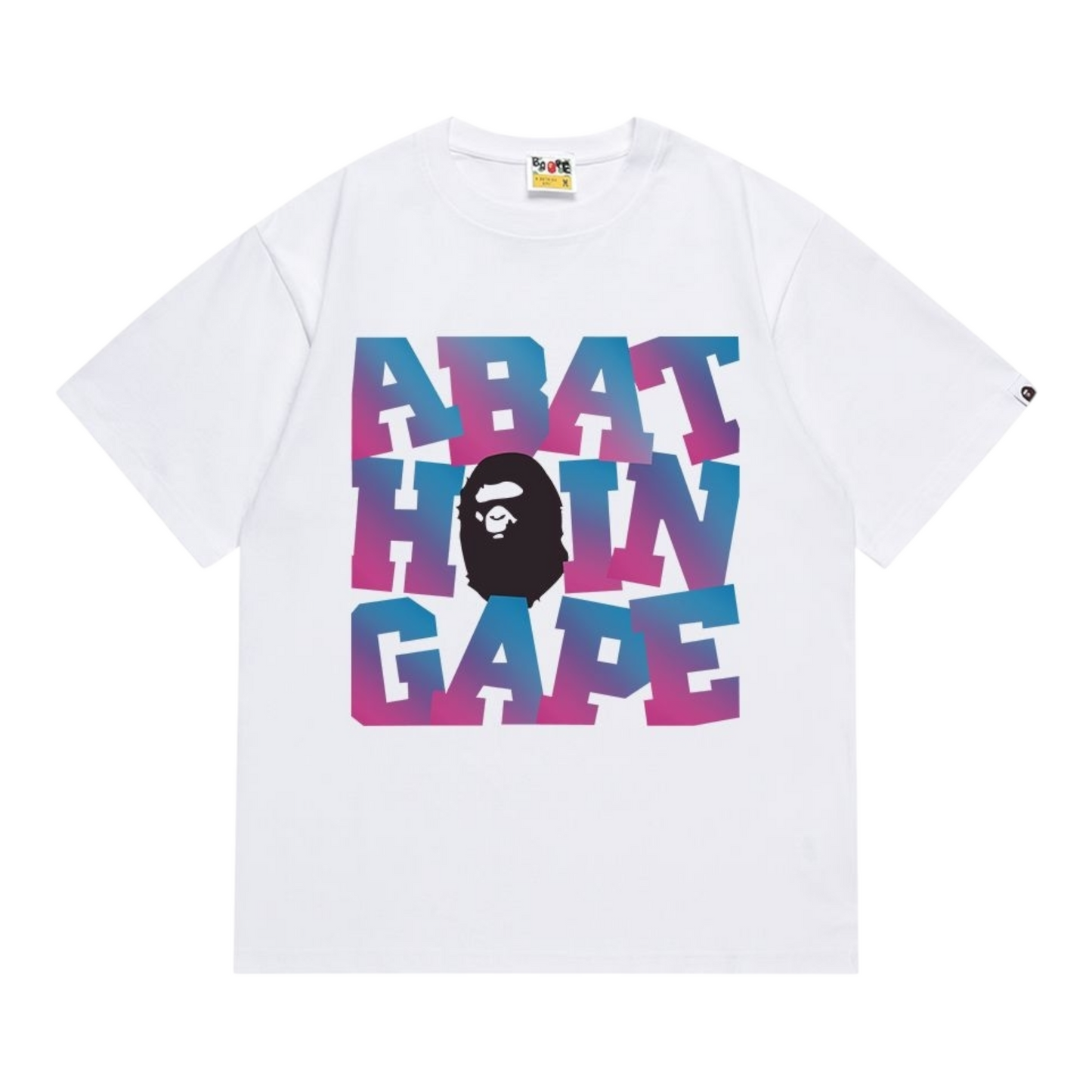 Bape Letter Logo Tee qckPR