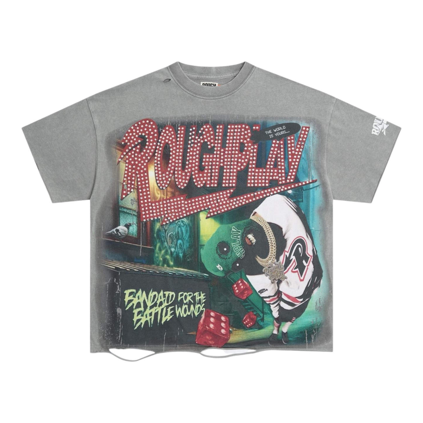 Rough Play Battle Wound Tee qckPR