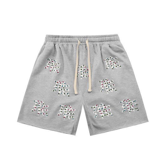 Mixed Emotion Dimond Logo Shorts