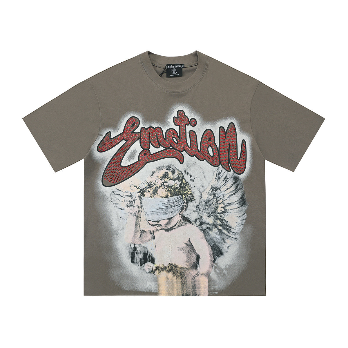Mixed Emotion Cream Angel Tee qckPR