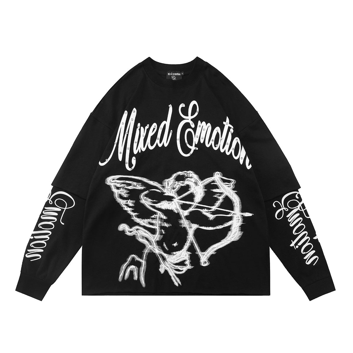 Mixed Emotion Cupid Double Tee qckPR