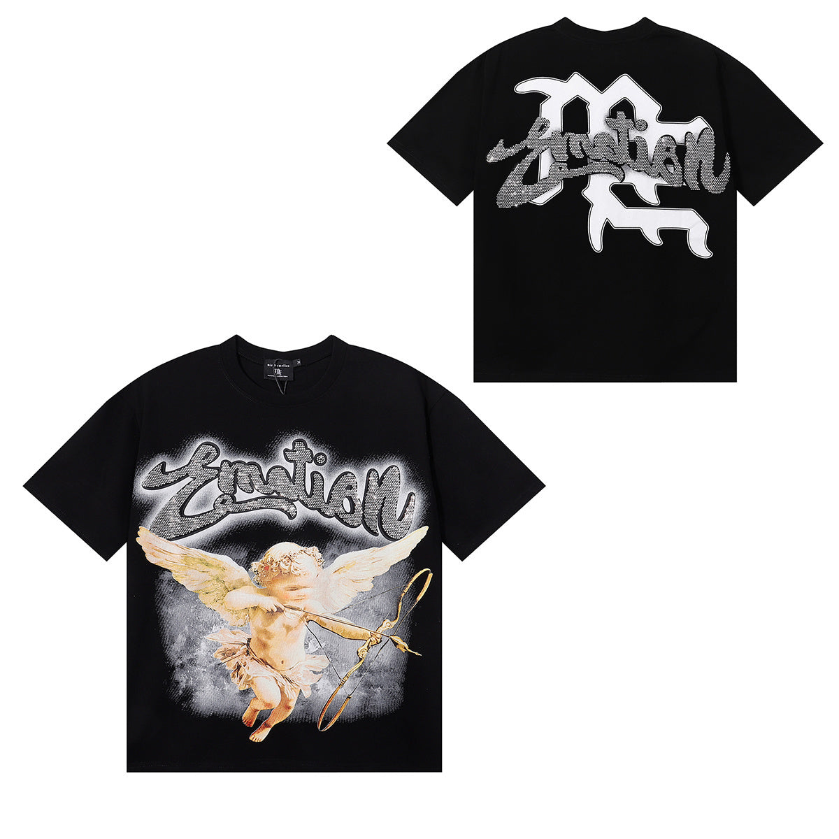 Mixed Emotion Flying Angel Tee qckPR