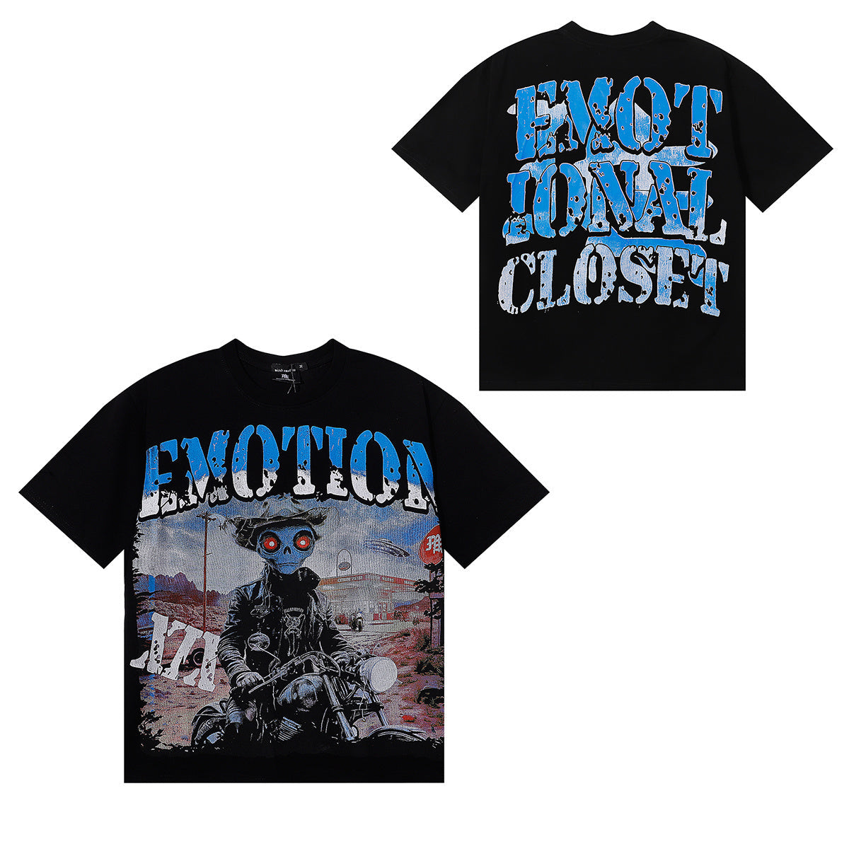 Mixed Emotion Allien Rider Tee qckPR