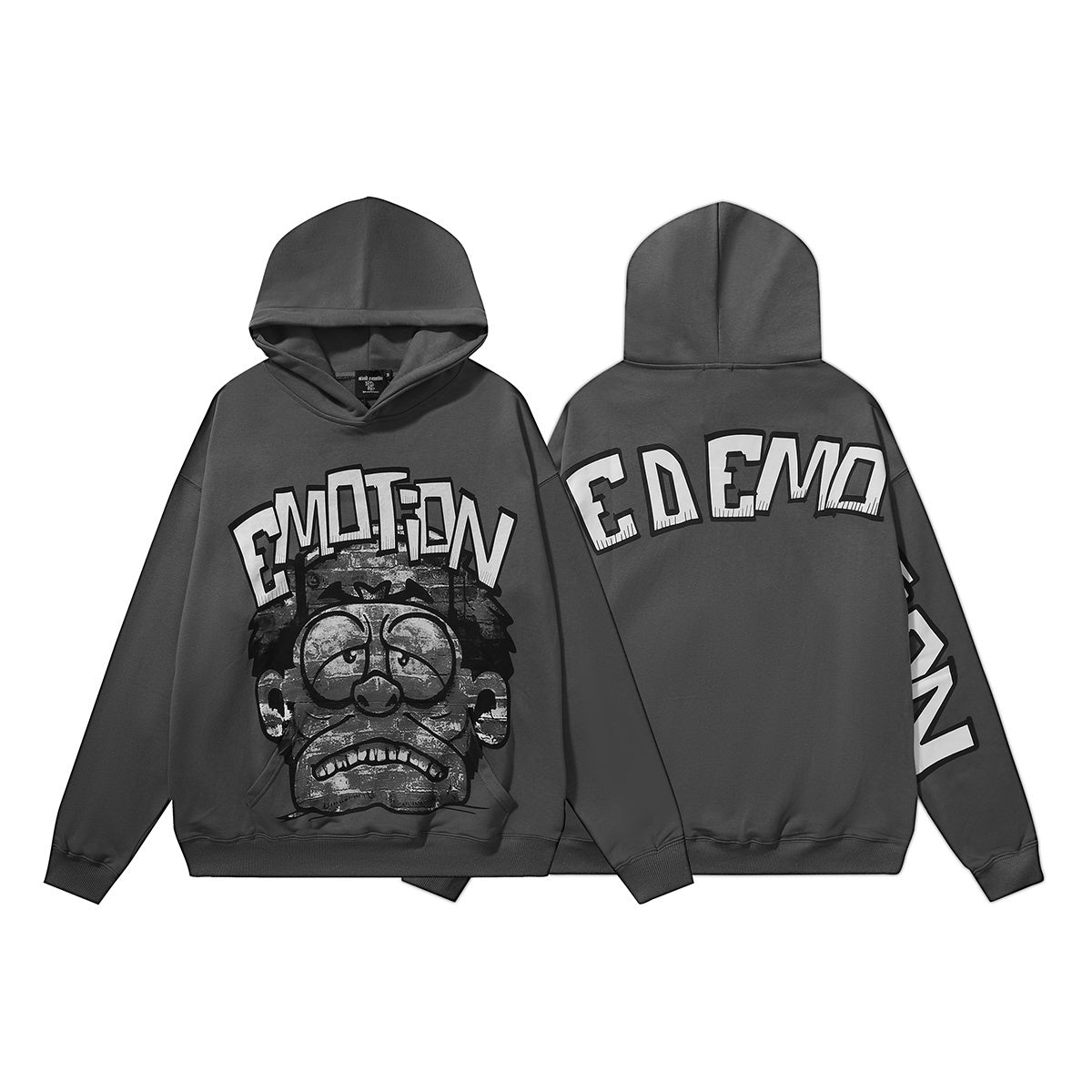 Mixed Emotion Sad Clown Hoodie qckPR