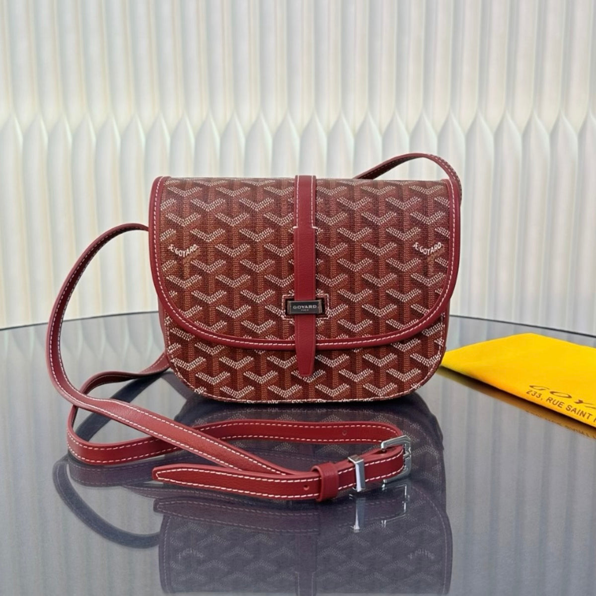 Goyard Sidebag (Red)