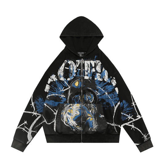 Mixed Emotion You Zip Up Hoodie qckPR