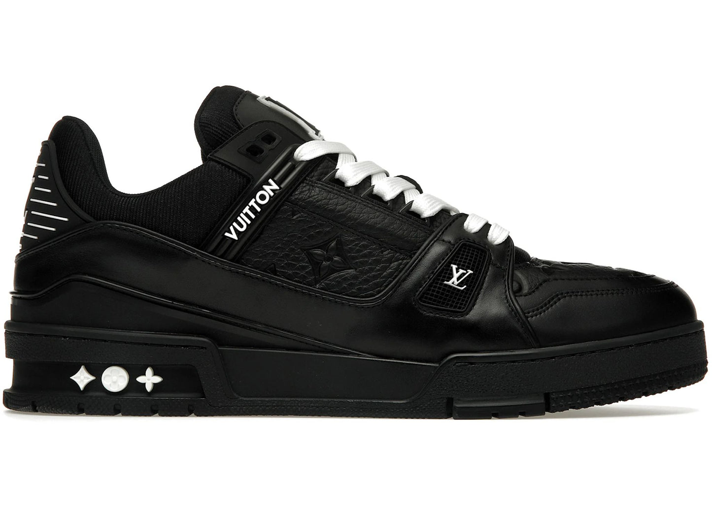 Louis Vuitton Trainer Sneaker Reps ALL BLACK