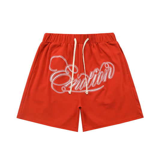 Mixed Emotion Cursive Shorts