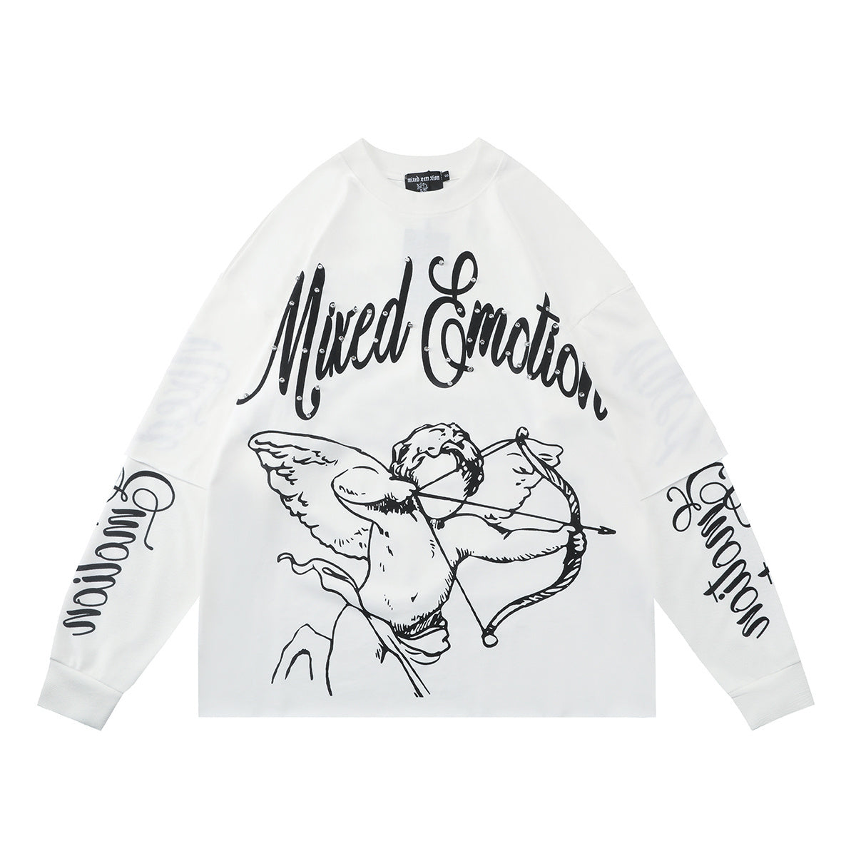 Mixed Emotion Cupid Double Tee qckPR