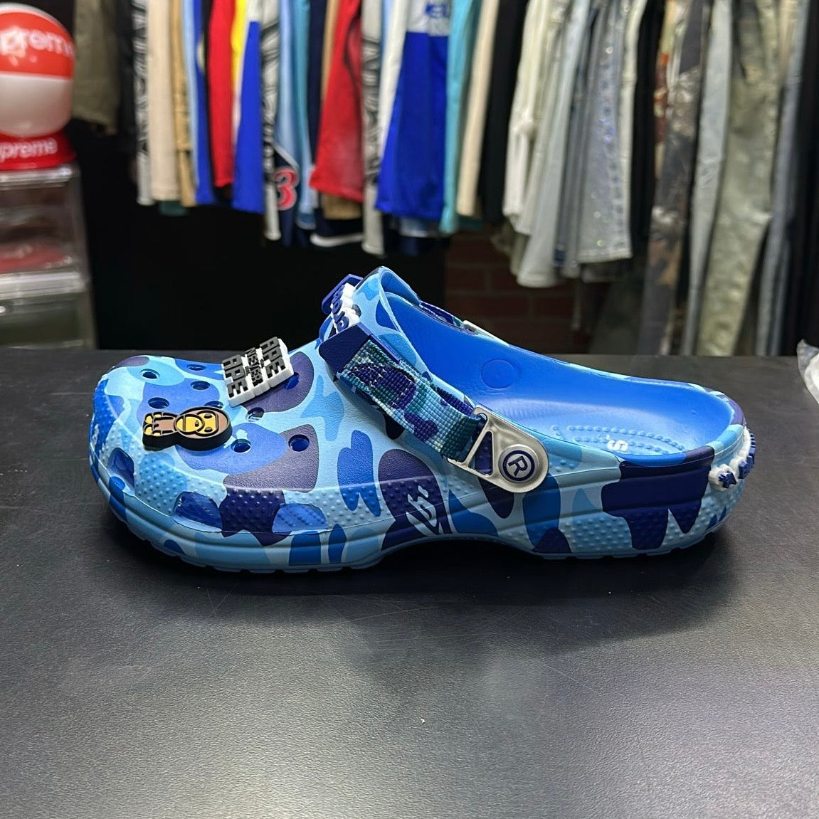 Bape x Crocs Blue