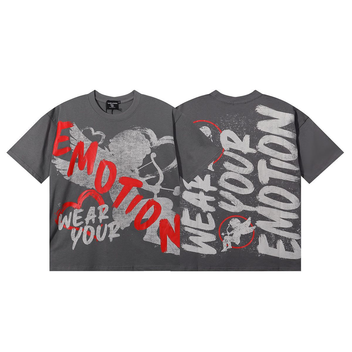 Mixed Emotion Wear Your Heart Tee qckPR