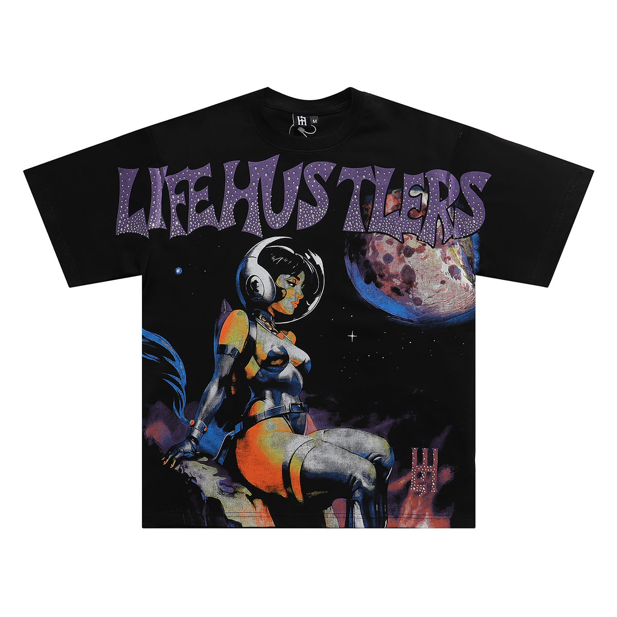 Life Hustler’s Space Girl Tee qckPR