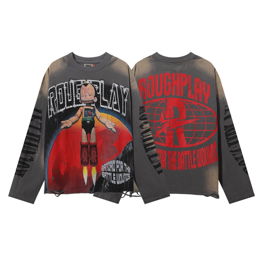 Rough Play Starboy Long Sleeve Tee qckPR